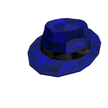 Blue Sparkle Time Fedora