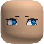 blue starry side eye