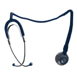 Blue stethoscope