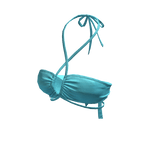 Blue Summer Vibes Beach Bikini Halter Top