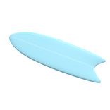 Blue Surfboard