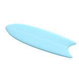 Blue Surfboard