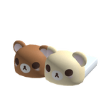 ♡ ⋮ Blue Teddy Bear Slippers