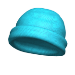 Blue Thrifted Beanie