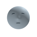 Blue Tired Smiski Head