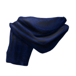 Blue Vintage Distressed Shemagh Neck Scarf