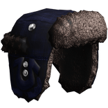 Blue Vintage Ushanka