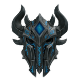 Blue Warlord Helmet