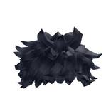 Blue White Highlights Emo Scene Curly Messy Hair