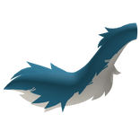 Blue Wolf Tail