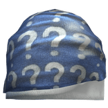 Blue x White Street Double Beanie 