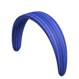 Blue Y2K Cute Coquette Stripe Headband 