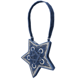 Blue Y2K Denim Star Shoulder Bag 🫐