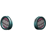 blue Y2K emo cheek gauges