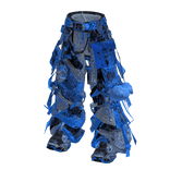 Blue Y3K Harajuku Cyber Cargo Pants [PBR]