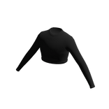 BB 90s Summer Long Sleeve Top - Black