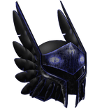 Blue/Black Nightmare Knight Helmet