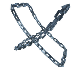 Bluesteel Emo Wrap Chains