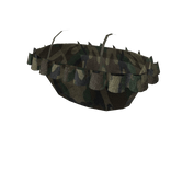 Blush Fashion CAMO TOP with PINK bow