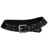 [Blush Fashion] Y2K Black Studded Belt