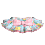 [Blush Fashion] Y2K Harajuku Frill Skirt w/ Ribbon