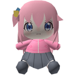 Bocchi Waist Plushie Cute Plush Bocchi the rock