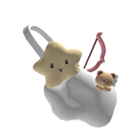 bolsa de san valentin con una nube code: cutebag