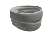 Bone White Face Bandage Blindfold Wrap