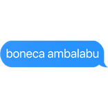 boneca ambalabu italian brainrot text