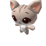 Boneka kucing imut
