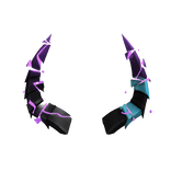 [ bonus ] Ice Fractured Horns [ c1, pbr ]