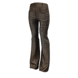 Bootleg Jeans (Faded Brown)
