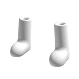 Boots Fuzzy White Fur Furry Winter Wool Shoes Y2K