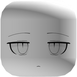 Bored Chibi Stare Face