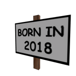 Born in 2018