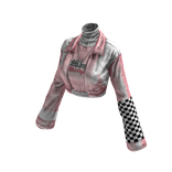Bosozoku 暴走族 Aesthetic Jacket (Pink White)