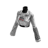 Bosozoku 暴走族 Aesthetic Jacket (White Black)