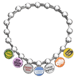 ⚜️• Bottle Cap Necklace Silver