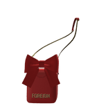 Foreign Bow Purse In Red