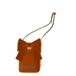 Foreign Bow Purse In Orange