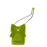 Foreign Bow Purse In Lime Green