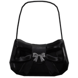Bow shoulder bag - Black