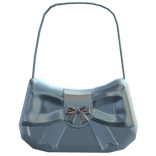 Bow shoulder bag - Blue