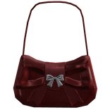 Bow shoulder bag - Red