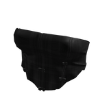 Bow Strapless Corset Top Black Plaid [JEYS]