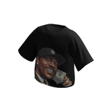 Boxy T Shirt Black Rich