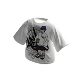 Boxy T Shirt White Y2K