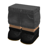 [BOY] Blocky Shorts + Black Sneakers