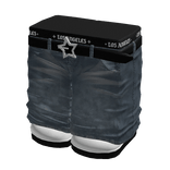 [BOY] Blocky Y2K Denim Jeans w/ Star Buckle Belt