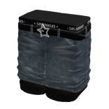 [BOY] Blocky Y2K Denim Jeans w/ Star Buckle Belt